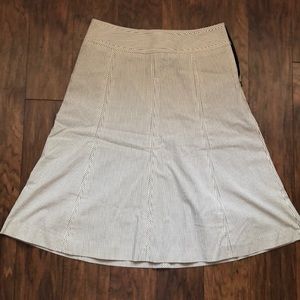 Talbots knee-length skirt.